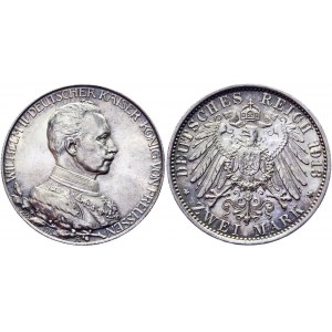 Germany - Empire Prussia 2 Mark 1913 A Commemorative Issue