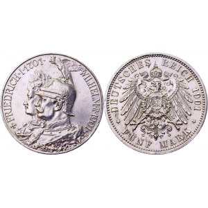Germany - Empire Prussia 5 Mark 1901 A Commemorative Issue