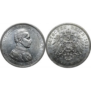 Germany - Empire Prussia 5 Mark 1913 A