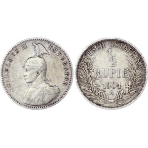 German East Africa 1/2 Rupie 1904 A