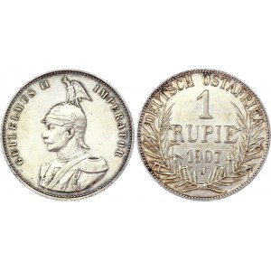 German East Africa 1 Rupie 1907 J