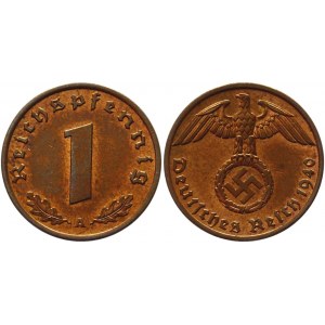Germany - Third Reich 1 Reichspfennig 1940 A
