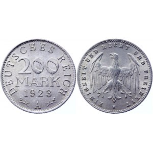 Germany - Weimar Republic 200 Mark 1923 A