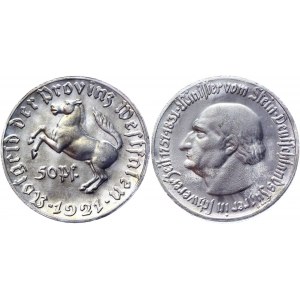 Germany - Weimar Republic Westphalia 50 Pfennig 1921