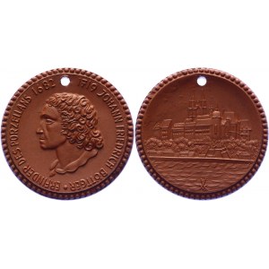 Germany - FRG Meissen Johann Friedrich Böttger Porcelain Medal 1964 (ND)