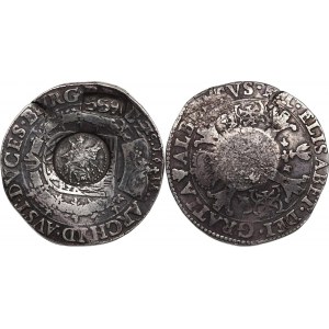 Russia Jefimok Rouble 1655 on Brabant Patagon 1618