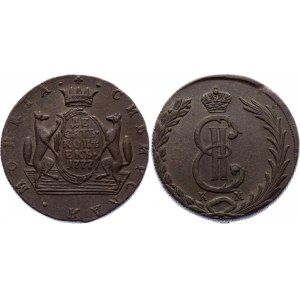 Russia - Siberia 10 Kopeks 1777 КМ