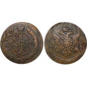 Russia 5 Kopeks 1765 ММ