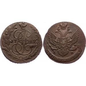 Russia 5 Kopeks 1789 ЕМ