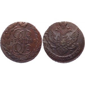 Russia 5 Kopeks 1789 ЕМ