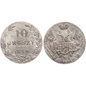 Russia - Poland 10 Groszy 1840 MW