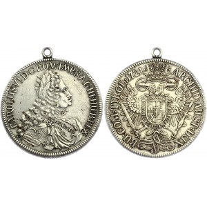 Austria 1 Taler 1721 Antic Coin Pendant
