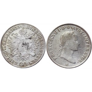 Austria 20 Kreuzer 1835 E