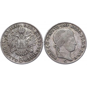 Austria 5 Kreuzer 1840 C