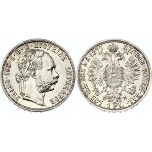 Austria 1 Florin 1877