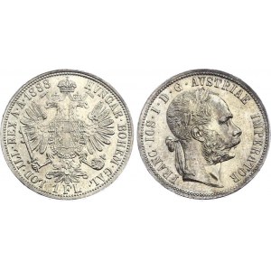 Austria 1 Florin 1888