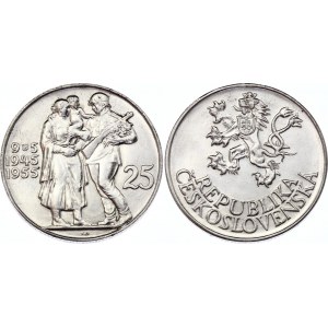Czechoslovakia 25 Korun 1955