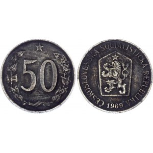 Czechoslovakia 50 Haleru 1969