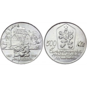 Czechoslovakia 500 Korun 1987