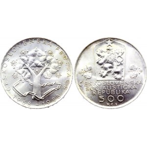 Czechoslovakia 500 Korun 1988 