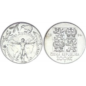 Czech Republic 200 Korun 1994