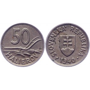 Slovakia 50 Halierov 1940
