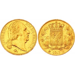 France 20 Francs 1817 A