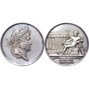 France Courtiers de Commerce Silver Medal 1833