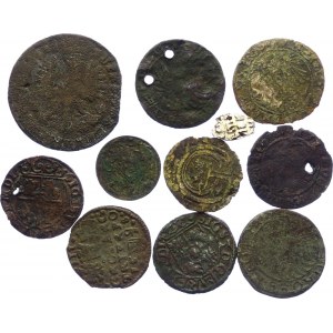 Europe Lot of 11 Forgery Coins 1600 - 1800