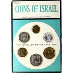 Great Britain & Israel Lot of 2 Official Annual Coin Sets 1967