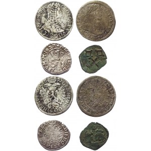 Poland - Bohemia Lot of 4 Coins 1557 - 1697