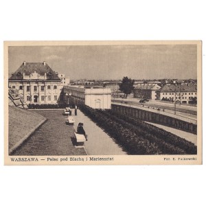 [WARSZAWA]. Warszawa - Pałac pod Blachą i Mariensztat.