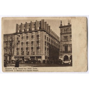 [KRAKÓW]. Kraków. Rynek. Gmach Tow. Ubezp. Feniks / Cracovie. Le Bâtiment de la Société Phoenix.