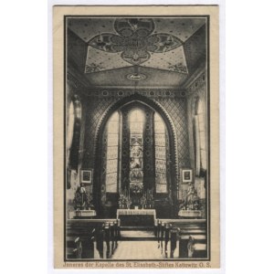 [KATOWICE]. Inneres der Kapelle des St. Elisabeth-Stiftes Kattowitz O.S.