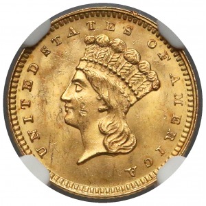 USA 1 dollar 1862