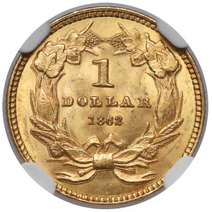 USA 1 dolar 1862