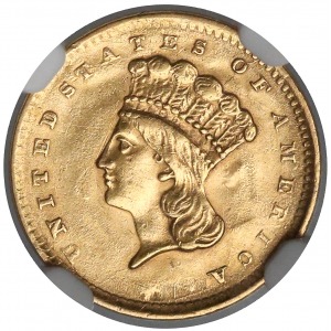 USA 1 dollar 1856