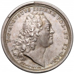 Medal wyboru na króla Polski 1733