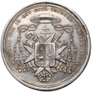 Medal Biskup Adam Stanisław Grabowski 1742