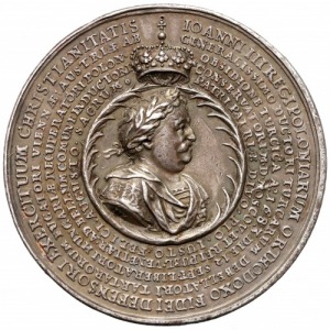 Medal koalicja antyturecka 1684 Höhn efektowny