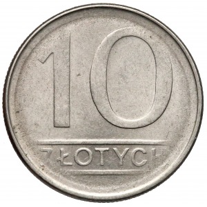Destrukt menniczy 10 złotych 1984-1988