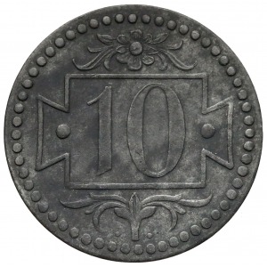 10 fenigów 1920 cynk - małe cyfry, 56 perełek
