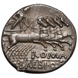 M. Baebius Q. f. Tampilus (137pne) Denarius