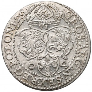 6 Groszy, Marienburg 1599 - small head