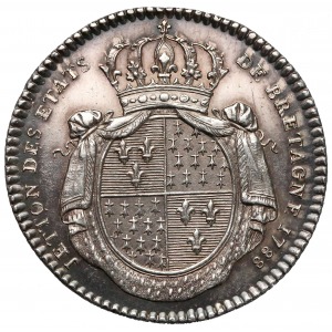 France Louis the XVI - silver token 1788
