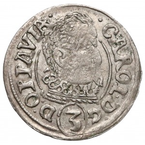 Karol von Liechtenstein, Opawa, 3 krajcary 1619 CC