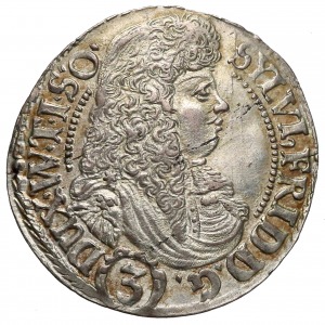 Sylwiusz Fryderyk, 3 krajcary 1676 SP