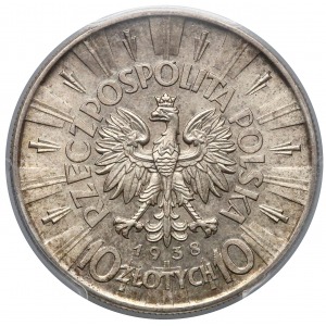 Piłsudski 10 złotych 1938