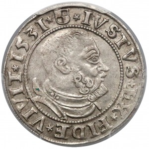 Albert Hohenzollern Grosz 1531 PRVS