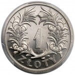 PRÓBA 1 złoty 1929 piękna